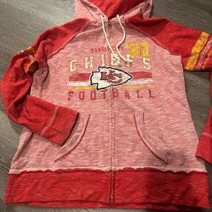 Women’s Kansas City Chiefs Zipup Hoodie